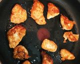 鶏ささ身で！揚げない鶏唐の甘酢ごま和え作り方4写真