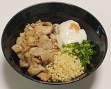 塩豚温玉ぶっかけうどん作り方8写真
