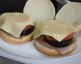 ベーコン米ナストマトチーズバーガー!作り方7写真