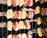 簡単！豚肉とりんごの串焼き作り方4写真