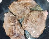 ３つの味が楽しめる！メガ盛り　ステーキ丼作り方2写真