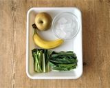 梨のグリーンスムージー作り方1写真