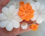 ＊＊お花の飾り切り＊＊作り方4写真