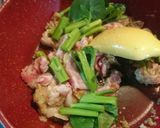 つるむらさきと豚肉の油なす♪作り方6写真
