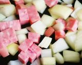スパムとゴロゴロたまねぎのチャーハン作り方6写真
