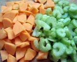 セロリとニンジンの蜂蜜生姜ピクルス作り方3写真