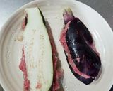 ☆ﾋﾞｰﾙに合うなすのはさみ焼き☆作り方3写真