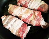 ☆ﾋﾞｰﾙに合うなすのはさみ焼き☆作り方5写真