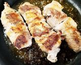 ☆ﾋﾞｰﾙに合うなすのはさみ焼き☆作り方6写真