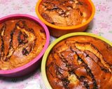 チョコバナナの簡単ケーキ作り方3写真