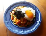 ウインナーとキムチの焼きうどん♪作り方6写真
