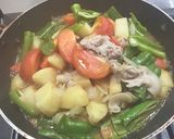 トマト肉じゃが作り方3写真