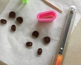 発酵1分！時短パン★パンダの丸パン作り方6写真