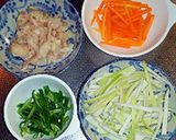 鶏皮と大根の皮のキンピラ作り方1写真