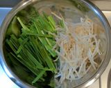 スタミナ！豚肉とニラの塩だれ炒め！作り方1写真