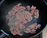 スタミナ！豚肉とニラの塩だれ炒め！作り方3写真