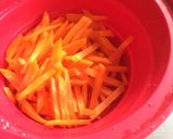 にんじんのカレーマヨ炒め作り方1写真