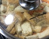 キャベツと厚揚げの甘辛煮〜とろみつき作り方3写真