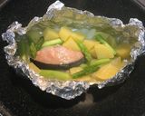 さけのアルミホイル焼き バター醤油♡作り方5写真