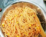 簡単絶品甘々辛辛コーンタラコスパゲティ作り方11写真