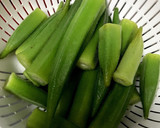 とっても簡単♪オクラの胡麻和え作り方1写真