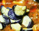 鶏とナスと人参のバジルトマト煮込み作り方10写真