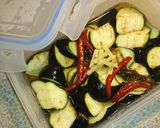 【男飯】茄子の岩塩漬け【大辛】作り方3写真