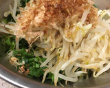 簡単節約！もやしとかいわれのさっぱり和え作り方3写真
