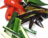 鶏肉と夏野菜のソテー☆中華風甘酢ソース作り方9写真