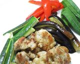 鶏肉と夏野菜のソテー☆中華風甘酢ソース作り方13写真