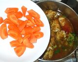 基本のチキンカレー♪簡単手羽元トマト缶作り方13写真