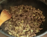 簡単10分★ひき肉とナスのなめたけ丼作り方3写真