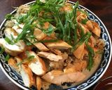 照チキ舞茸ごはん作り方4写真