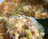 辛・酸【搾菜・挽肉・玉子の食べるスープ】作り方20写真