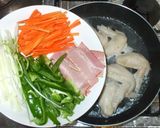 残り野菜と鶏手羽先の煮物♪簡単作り方6写真