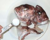 基本の鯛のかぶと蒸し♪簡単鯛のアラ作り方3写真