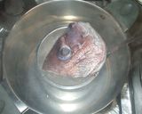 基本の鯛のかぶと蒸し♪簡単鯛のアラ作り方4写真