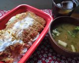 お惣菜のとんかつdeかつ丼！作り方5写真