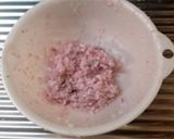 桜色エビ団子スープ作り方4写真