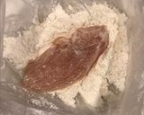 ジューシー鶏むね肉の、マヨ味噌チーズ焼き作り方7写真