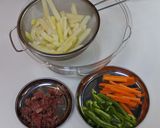 牛肉とジャガイモのカレー炒め作り方2写真