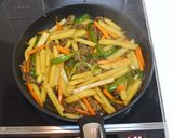牛肉とジャガイモのカレー炒め作り方6写真
