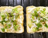 油揚げでピザトースト風！ねぎじゃこチーズ作り方4写真