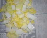 クッキングｼｰﾄで白菜と鮭のレンジ蒸し作り方3写真