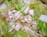 ♥トロトロ白菜と卵の中華スープ♥作り方3写真