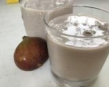 イチジク★食べる★プロテインスムージー作り方5写真