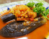 簡単♪♪❤❤丸ごとなすのトマト煮込み❤❤作り方9写真