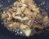 ＊捨てないで！余った鶏皮で甘辛炒め＊作り方4写真