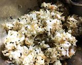 冷ご飯でOK★しらすタップリ薬膳風ご飯作り方5写真
