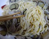秋の味覚♡茄子＆きのこペペロンチーノ作り方10写真
